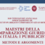 XII CONVEGNO ANNUALE ASSOCIAZIONE DI DIRITTO PUBBLICO COMPARATO ED EUROPEO – MAESTRI DELLA COMPARAZIONE GIURIDICA IN ITALIA: I PUBBLICISTI